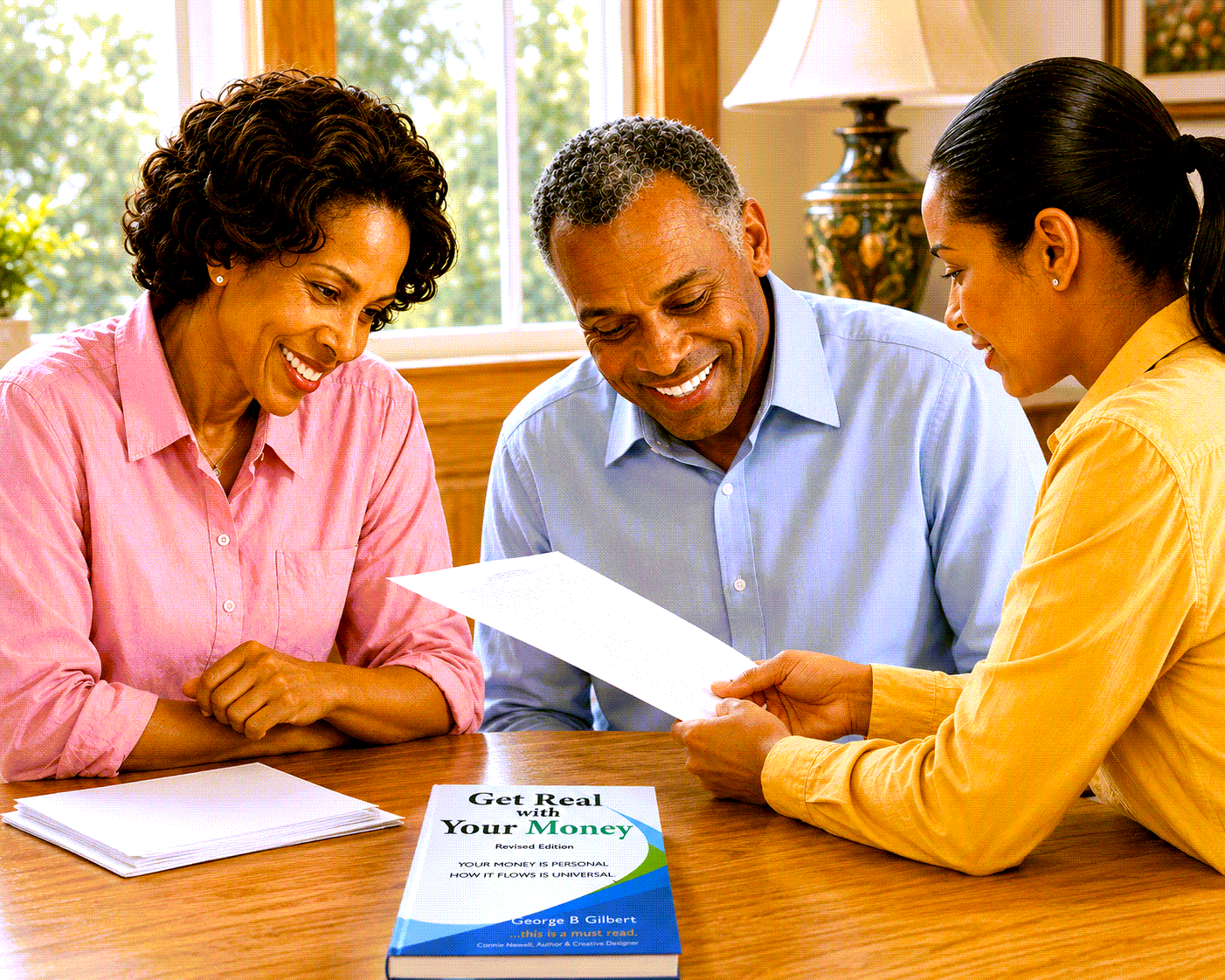 With financial advisors