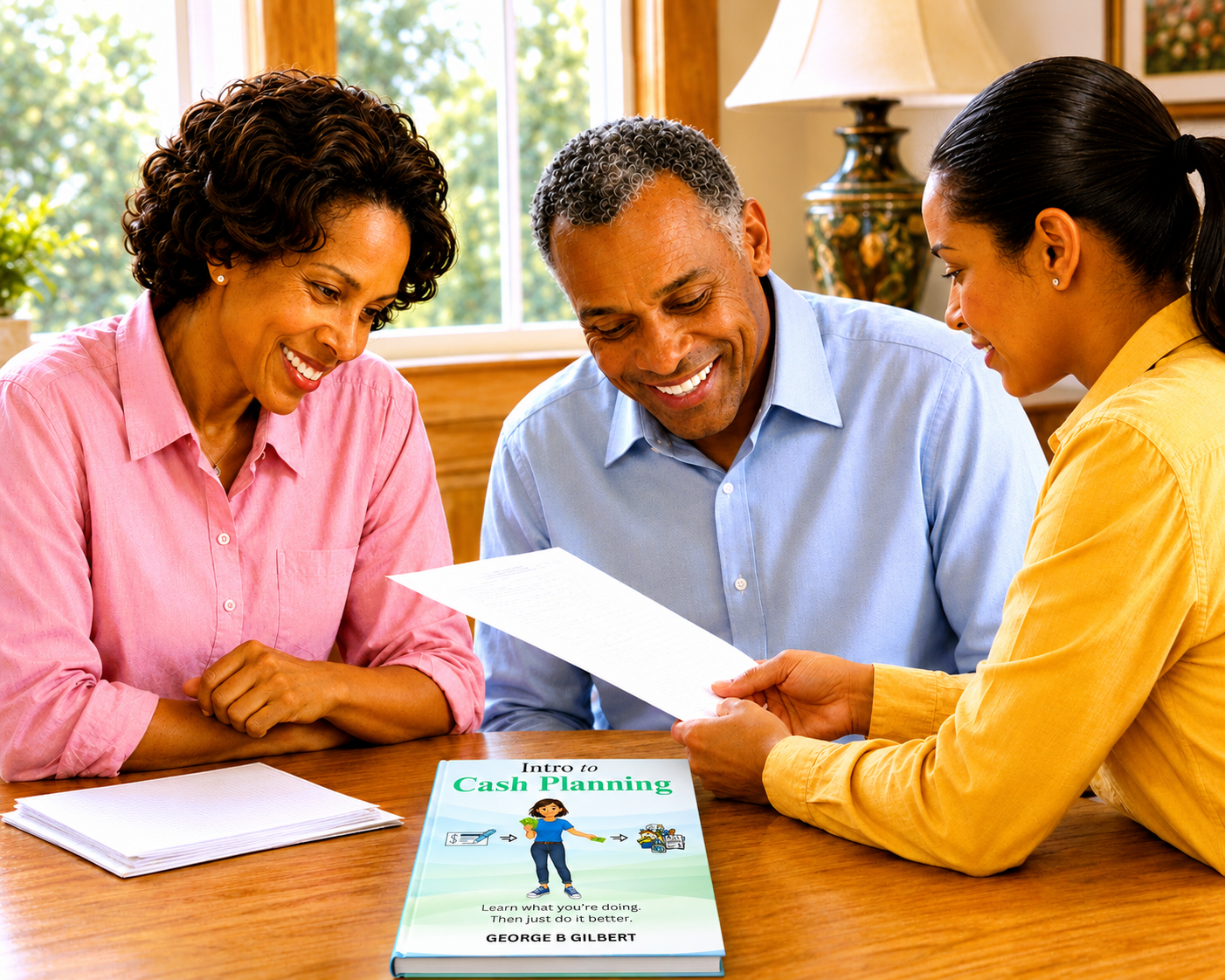 With financial advisors
