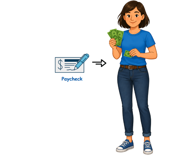 First paycheck
