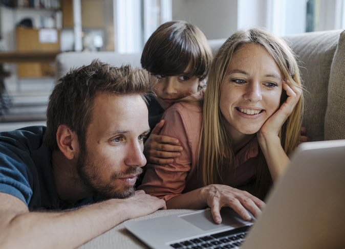Woman studying cash plan